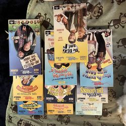 Games Some Not Even Opened, puzzles, and Hibble, playing cards, tapes, and series VHS