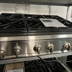 Ge Monogram 36” Gas Cooktop 