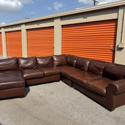 Leather Couch 