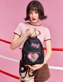 Mini Powerpuff girl backpack