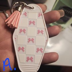 Cute Keychains With Matching Tassel