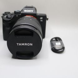 Sony Alpha a7 III Camera with Tamron 17-28mm Lens (Shutter Count=3604)