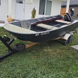 14 Ft Starcraft Boat With Trailer
