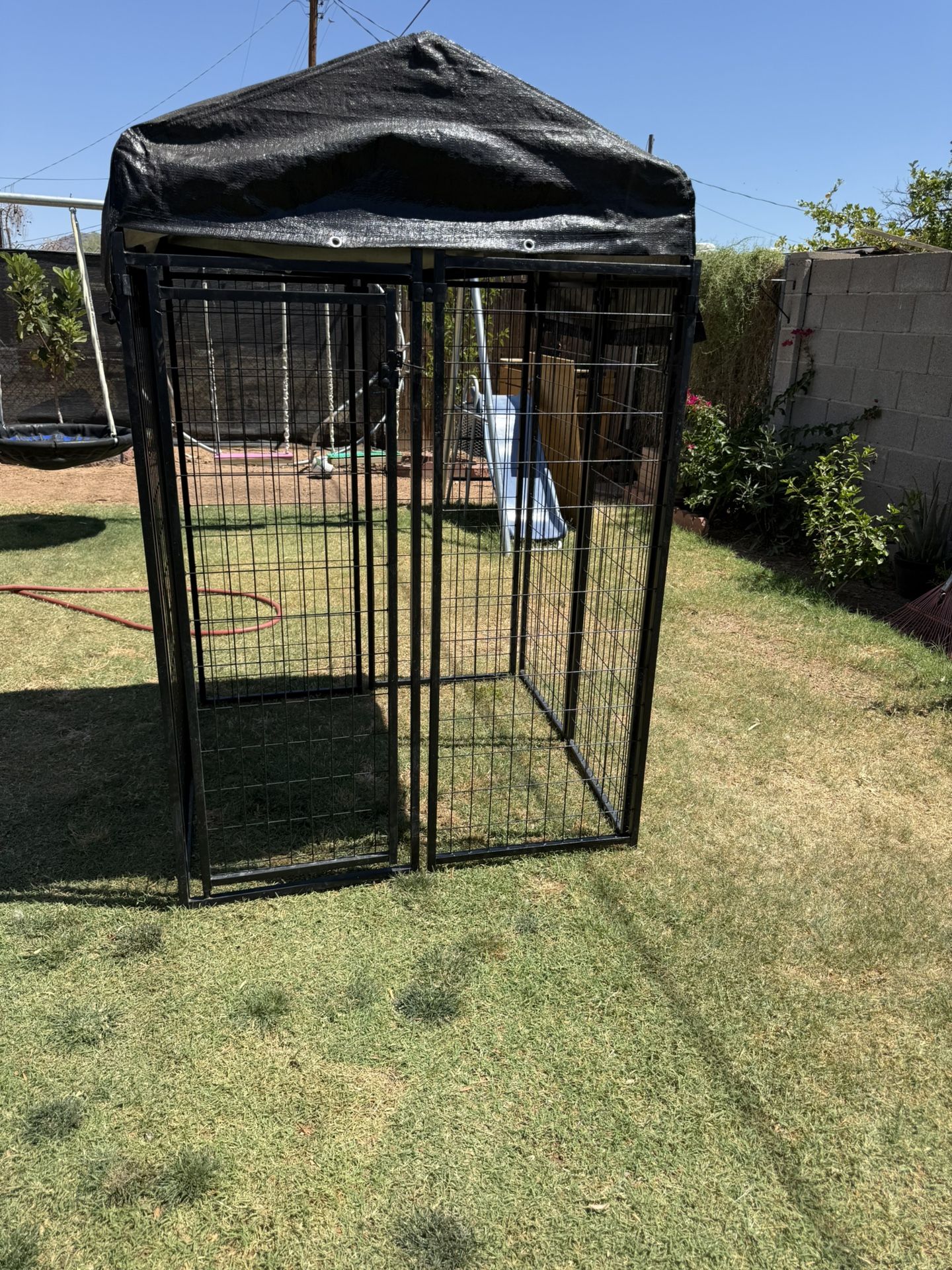 4x4x6 Dog Kennel With Shade / Chicken Coop