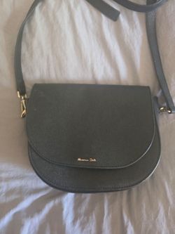 Massimo Dutti saddle crossbody bag