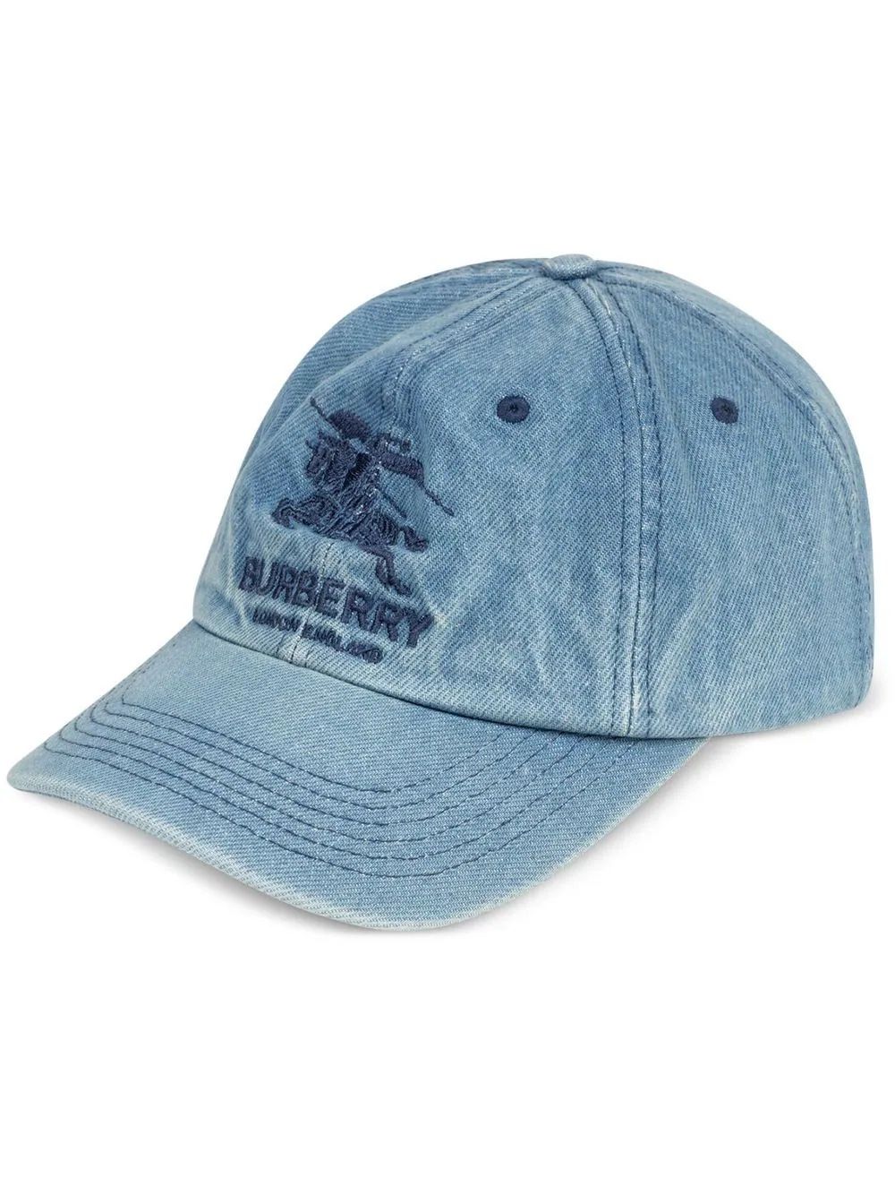Supreme x Burberry denim 6 panel hat