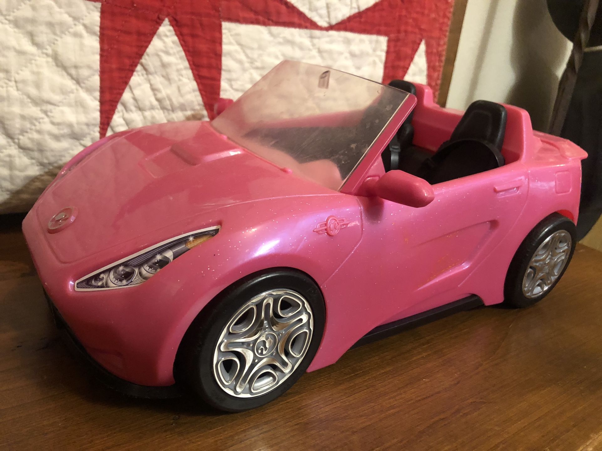 Pink Barbie Car
