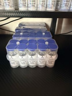 BAC water for reconstituting peptides /GLP1 viles