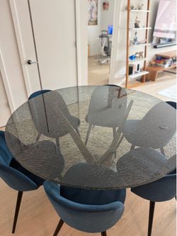 Glass Dining Table : No Chairs