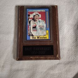 Dale Earnhardt Winston 1990 Championship Race Card