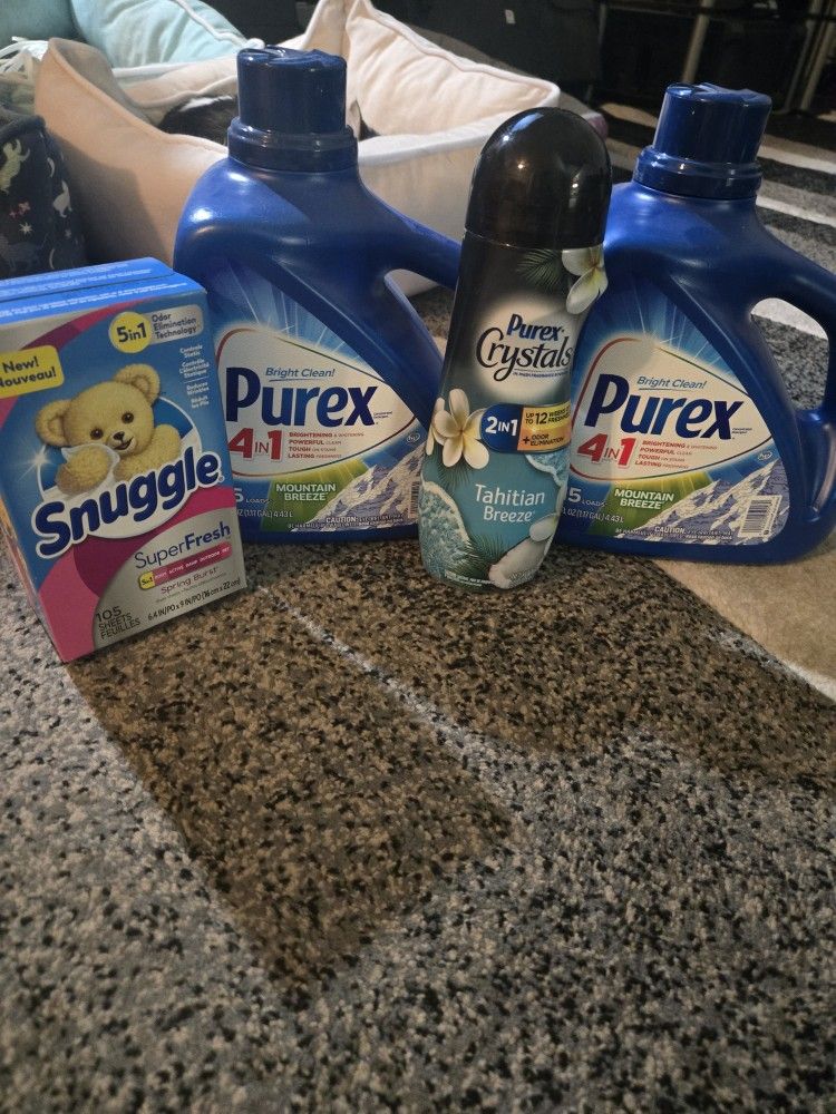 Purex Liquid Laundry Detergents, Scent Beads & More