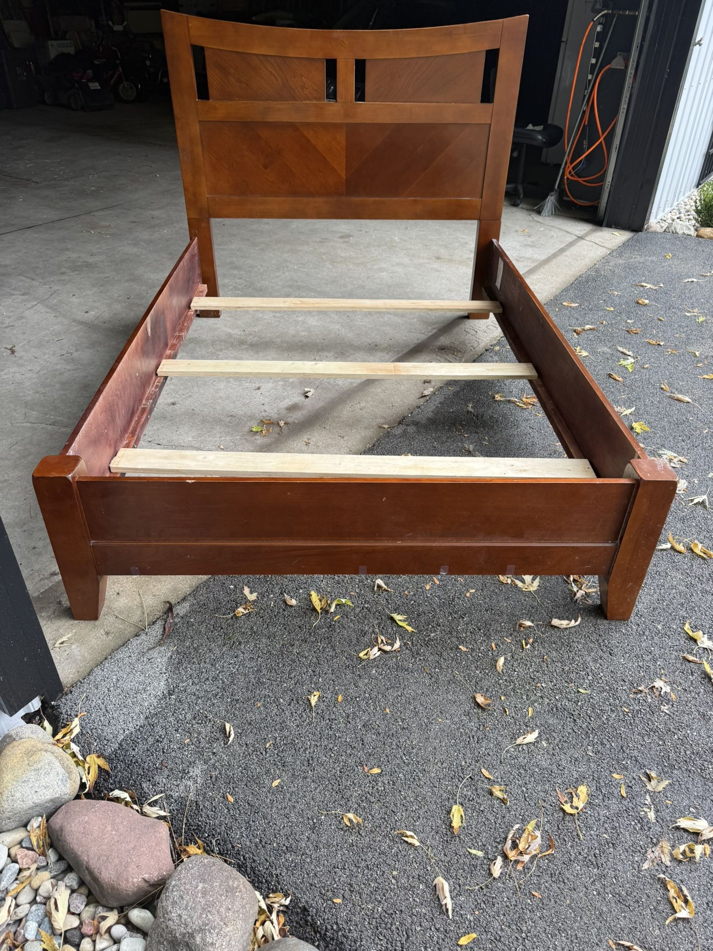 Full Bed Frame And Headboard