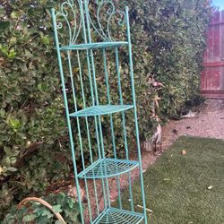 62” Inches Shelve 4 Levels Color Verdigris 