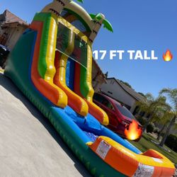 17 FT TALL WATERSLIDE BRAND NEW $1550