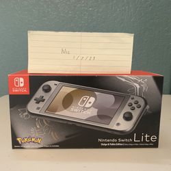 Nintendo Switch Lite Dialga & Palkia Edition