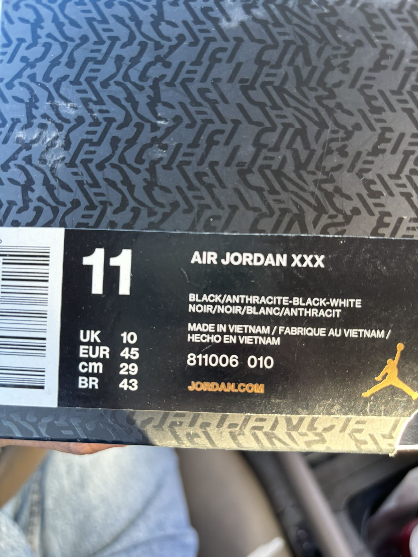 Brand New 2016 Jordan XXX Black Cat 