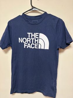 The North Face Navy T-Shirt with White Logo