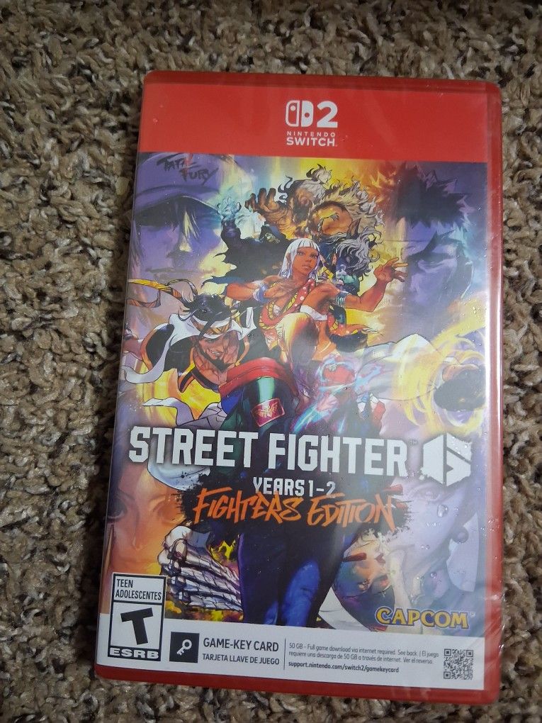Street Fighter Years 1-2 Fighters Edition Nintendo Switch 2