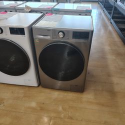 $1200(MSRP$2199, Save $999) LG Compact Washer/Ventless Dryer Combo With ThinQ App and Sensor Dry