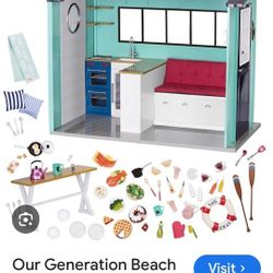 Our Generation Beach House. Fits American Girl Doll