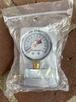 HOME FLEX Pressure Test Gauge