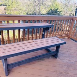 Lifetime Outdoor Bench, Great Condition.