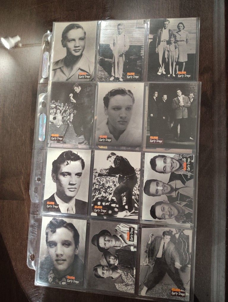 The Elvis Collection, Early Days Of Elvis, 1992 Trading Cards