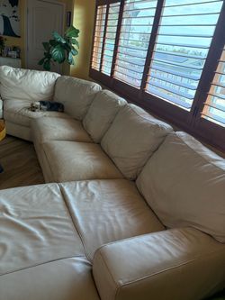 Used Leather Couch