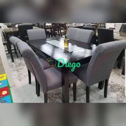 7Pc Dining table set Luxury edition 