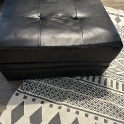 Black Ottoman 