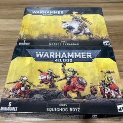 Warhammer 40K  - Ork Army - Like New 