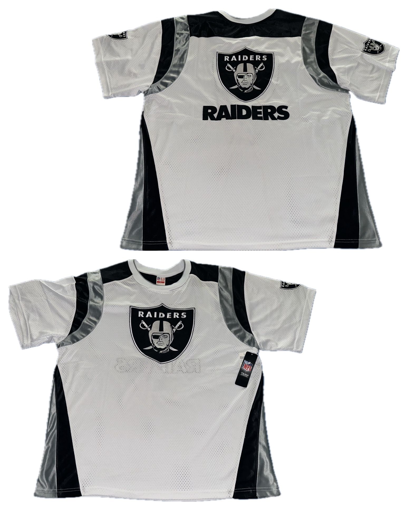 Las Vegas Raiders Ultra Game Embroidered Jersey Mens XL New