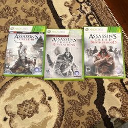 Assassins Creed Xbox 360 Games