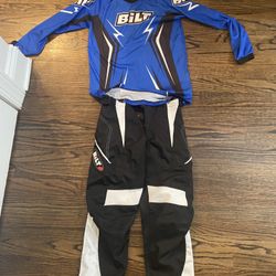 BILT boys Biking Gear 