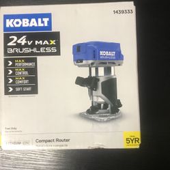 Kobalt 1/4-in Variable Brushless Trim Router