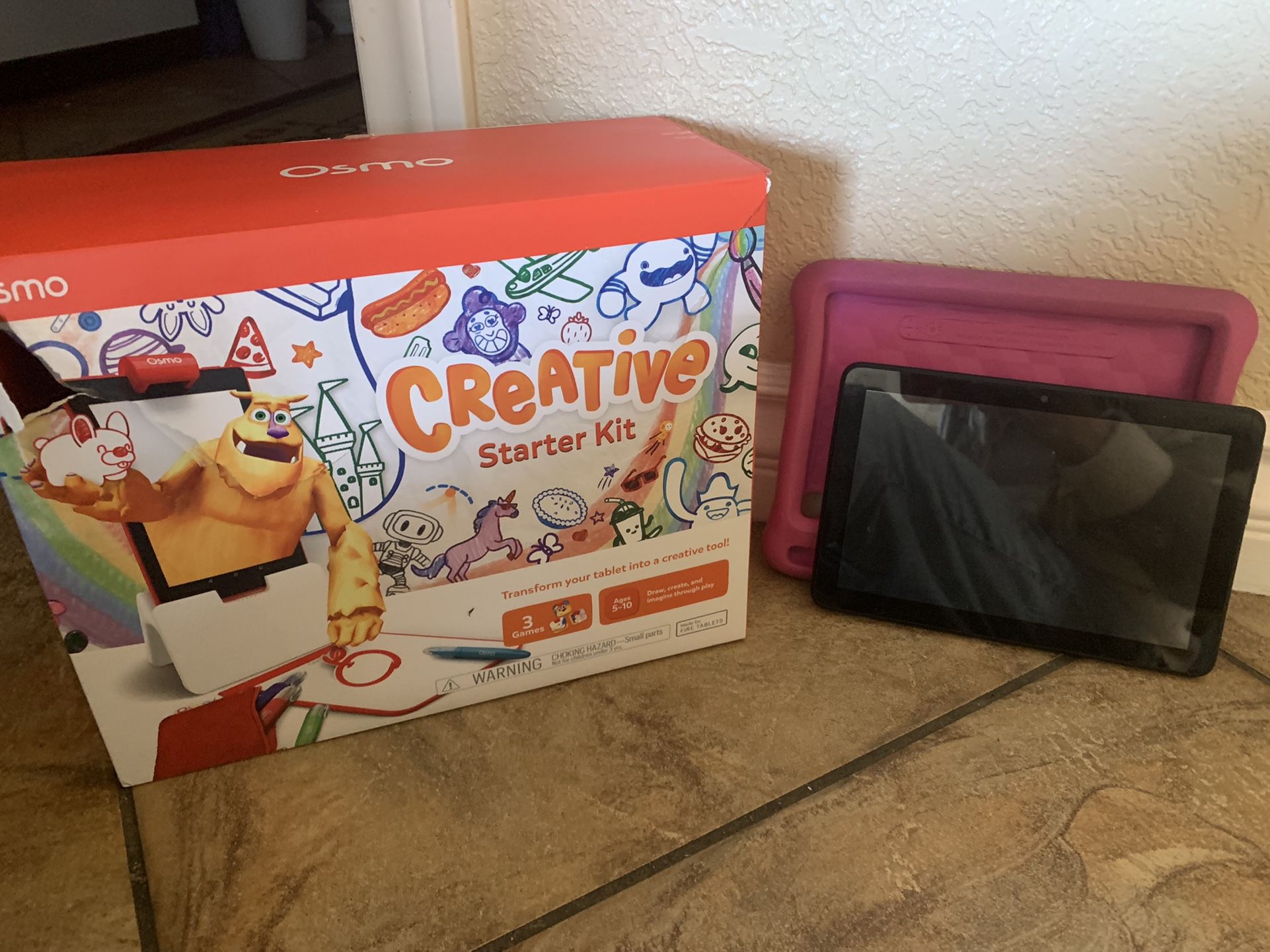 Amazon Fire Tablet 8” HD + Osmo Creative Stater Kit