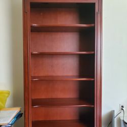 Four  Book Case - Royal Cherry