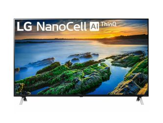 LG 65" Class NanoCell 8 Series 4K UHD Smart TV with AI ThinQ (65NANO80UPA)