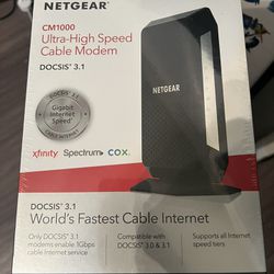 Netgear High Speed Cable Modem 