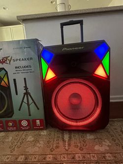 Party Speaker with RGB Lights