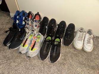 8 pairs of women Nike shoes (NOT NEW)