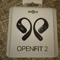 Shokz Openfit 2 Wireless Headphones Brand New Sealed In Box!!