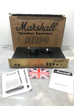 Marshall SE 100 Speaker Emulator GOLD