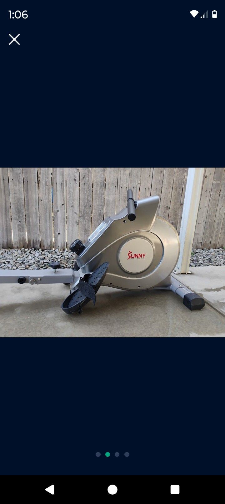 Rowing Exercise Machine 