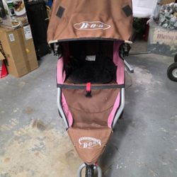 Brown/pink  Bob Single Jogger