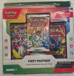 Pokemon First Partner Illustration Collection (Series 1)