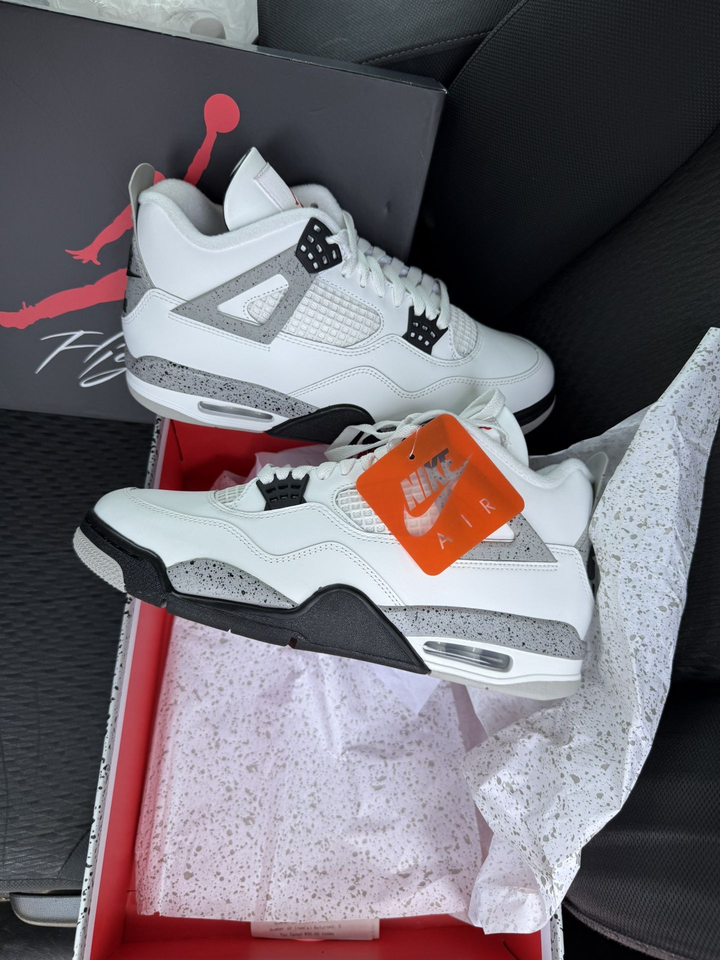 Jordan 4 White Cement Size 9, 10, 11