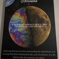 Nirvana Spiritual Canvas Wall Art (Ready to Hang)