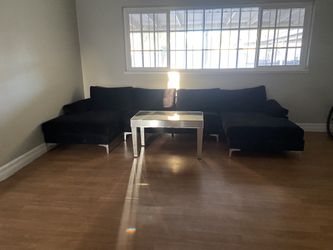 Black Sectional 