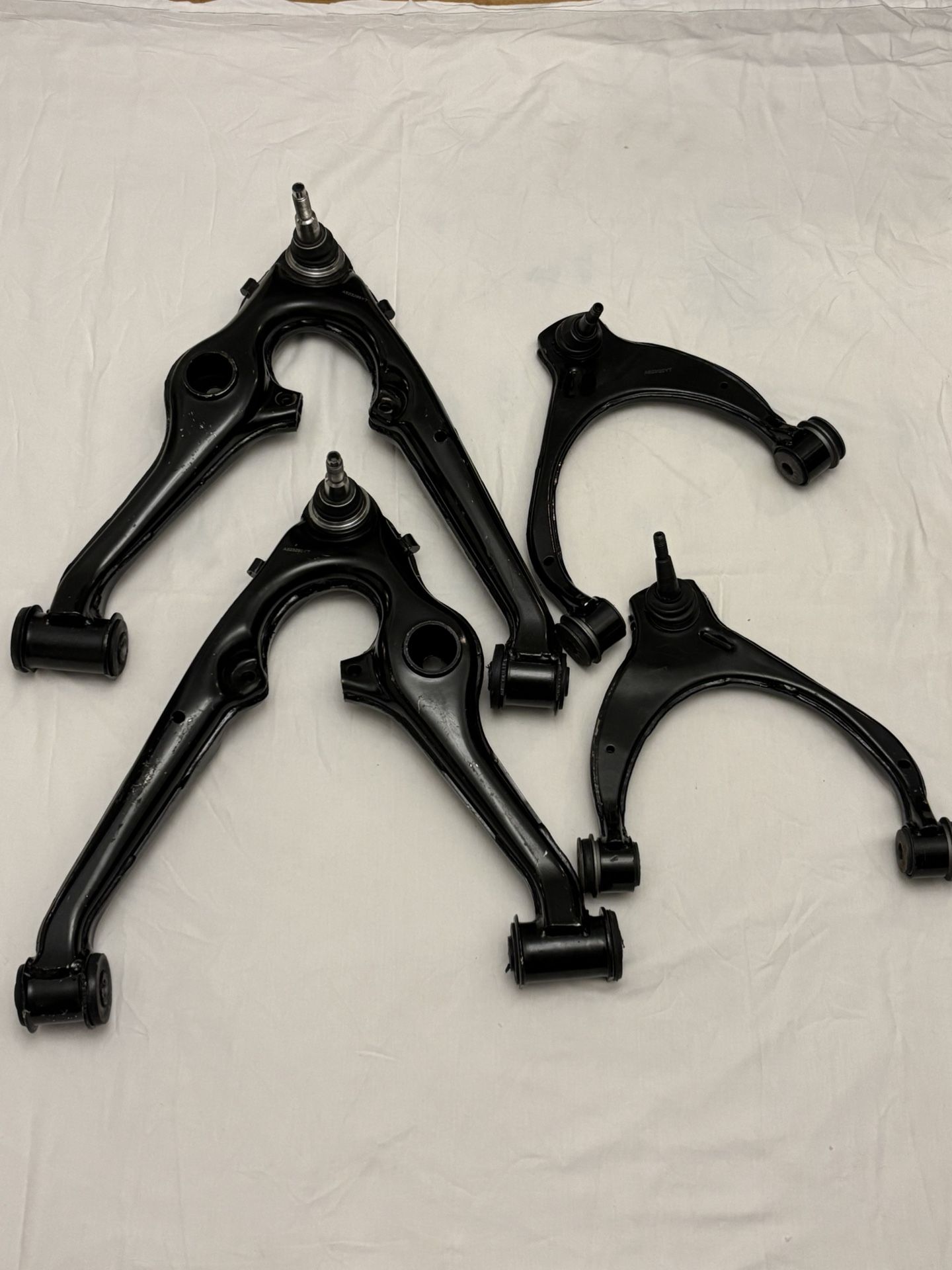 Front Upper Lower Control Arms Ball Joints for Silverado Sierra 1500 LD Limited